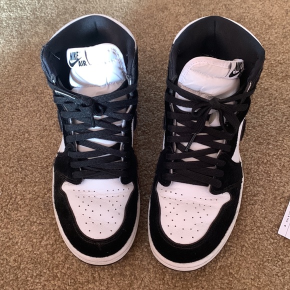 Authentic Jordan Air 1 High OG Twist black & white - Picture 3 of 5